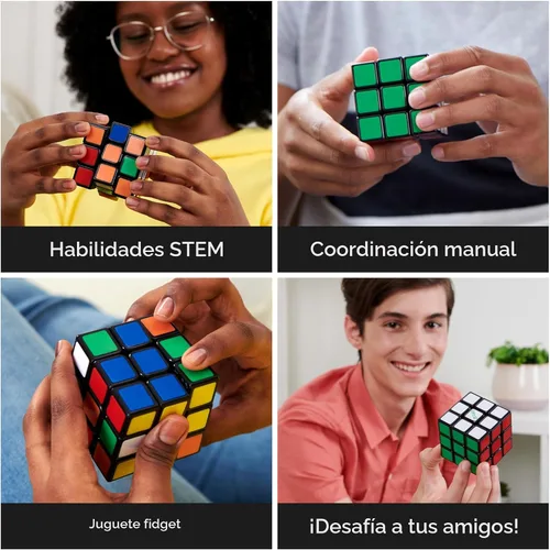 Vista 4 de Cubo Rubik Re-Cube 3x3 ecológico Puzzle Cube & Brain Teaser Fidget Toy