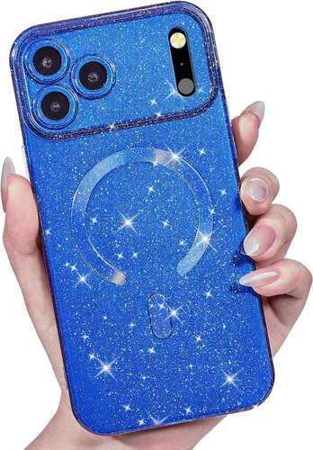 Vista 67 de LoeoeL Funda para iPhone 12 con Purpurina Compatible con Magsafe, Femenina Linda Brillante Magnética Mag Safe Bonita Funda para Teléfono