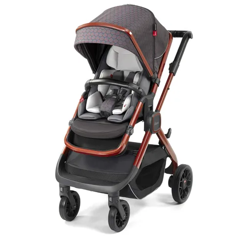 Vista 13 de Diono Quantum2 - Cochecito multimodo 3 en 1 para bebé, bebé, cochecito para niños pequeños, compatible con asiento de automóvil, adaptadores Faceta