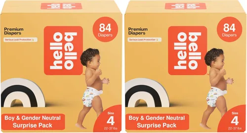 Vista 16 de Hello Bello Premium Pañales para bebé talla 6 68 unidades de pañales desechables, extra absorbentes, hipoalergénicos y ecológicos con ajuste