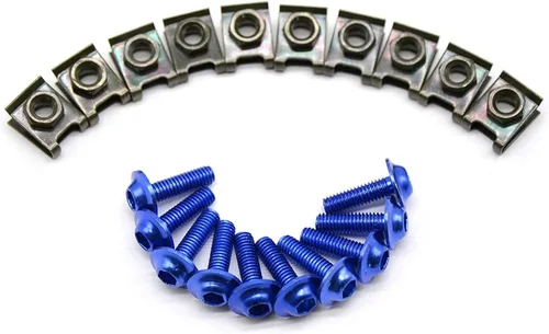 Vista 8 de Bodywork Kits 6mm Motorbike Body Work Fairing Bolts Screws for Yamaha Mt-07 Mt-09 Mt09 Mt07 MT09 MT07 R3 R3 FZS1000 FZS 1000 2001 2002 2003 2004