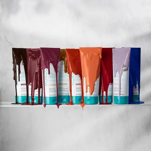 Vista 4 de Moroccanoil Mascarilla Depositante de Color, 6.7 onzas líquidas