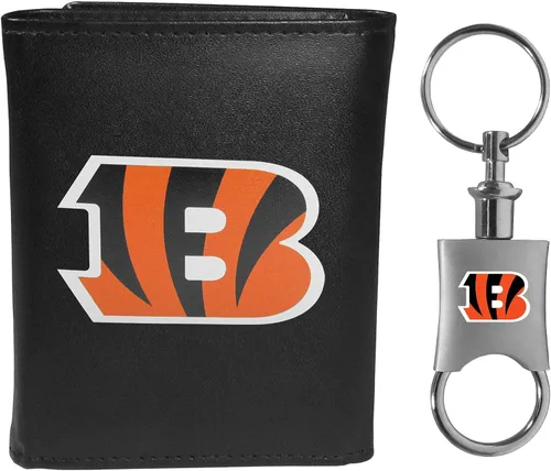 Vista 22 de Siskiyou Sports NFL unisex Tri-fold Wallet & Valet Key Chain