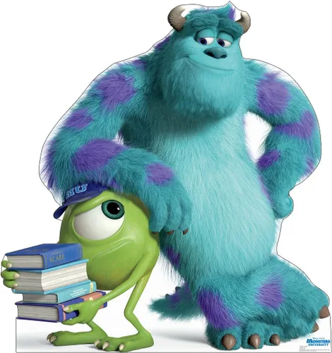 Vista 8 de Cartón Personas Arte Cartón Recorte - Monsters University