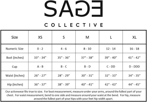 Vista 5 de Sage Activewear Sujetador deportivo de yoga y yoga para mujer que absorbe la humedad, sin alambres, elástico y con cremallera frontal