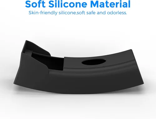 Vista 2 de Funda protectora de silicona compatible con timbre de video de 2ª generación (versión 2020), funda resistente a la intemperie, sin interferencias