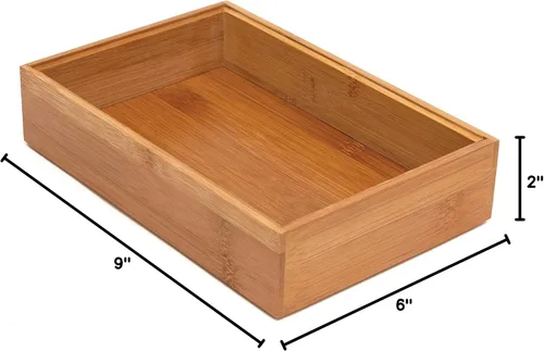 Vista 8 de Lipper International 8181S - Cajas organizadoras apilables, tamaños variados
