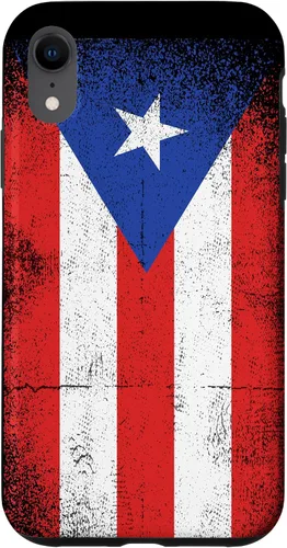 Vista 24 de Funda patriótica para iPhone 16 con bandera de Puerto Rico Boricua