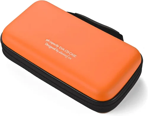 Vista 13 de LIOVODE Funda para DVD, estuche de CD EVA, organizador de almacenamiento, portátil, protector de DVD, soporte para billetera para coche CD Holder