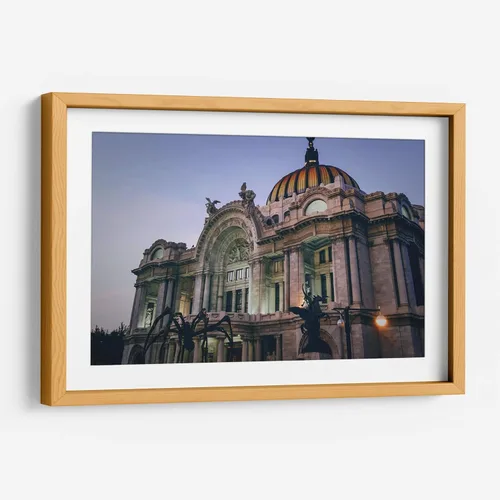 Vista 7 de Canvas Lab Petite Maman in Bellas Artes by DaguerroMX 11 x 7 in Fine Art Framed Print, Frame Color: Black, With Mat