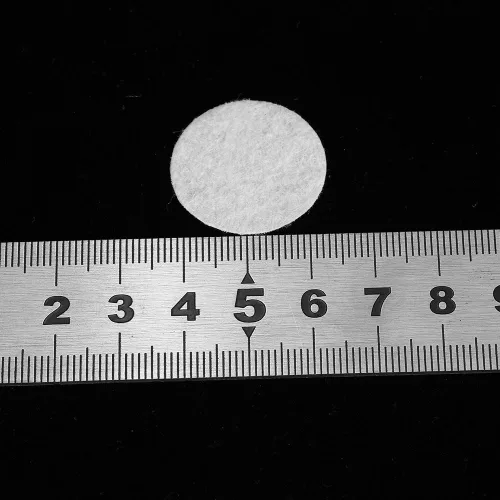Vista 4 de Accesorios - 100 filtros redondos de algodón para máquina de eliminación de puntos negros, filtros de vacío facial de repuesto (0.984 in)