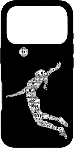 Vista 30 de Funda para iPhone 17 de voleibol para adolescentes y mujeres