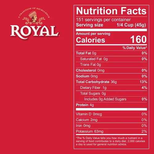Vista 2 de Arroz blanco basmati auténtico Royal, 15 libras (paquete de 2)