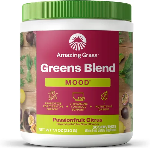 Vista 11 de Amazing Grass Mezcla de vegetales verdes Alcalinizante y Desintoxicante: Mezcla para batidos, Limpieza con super vegetales y polvo de raíz