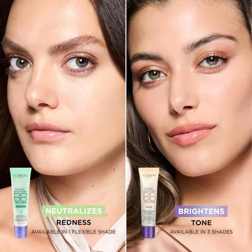 Vista 3 de L 'Oreal Paris crema BB mágica para embellecer la piel, 1.0 onza., Light Claro