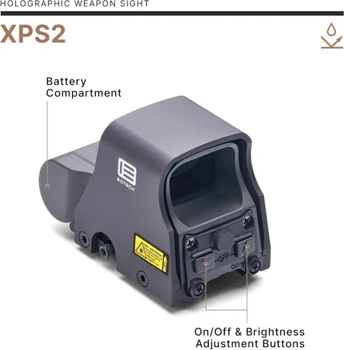 Vista 3 de EOTECH XPS2 Mira de Arma Holográfica