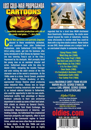 Vista 2 de Lost Cold War Propaganda Cartoons DVD