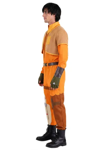 Vista 3 de Disfraz para hombre de Ezra Bridger de Star Wars: Rebels Multicolor