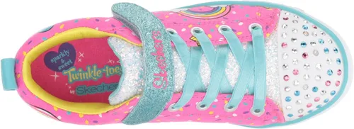 Vista 5 de Skechers - Tenis unisex, para niños Sparkle Lite-Unicorn Craze