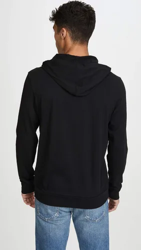 Vista 4 de Lacoste - Camiseta de manga larga de algodón con capucha para hombre