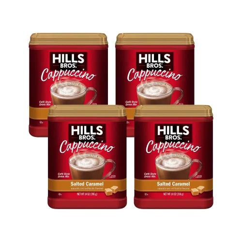 Vista 30 de Hills Bros. Café con Sabor (Cappuccino clásico, 14 onzas (paquete de 2))