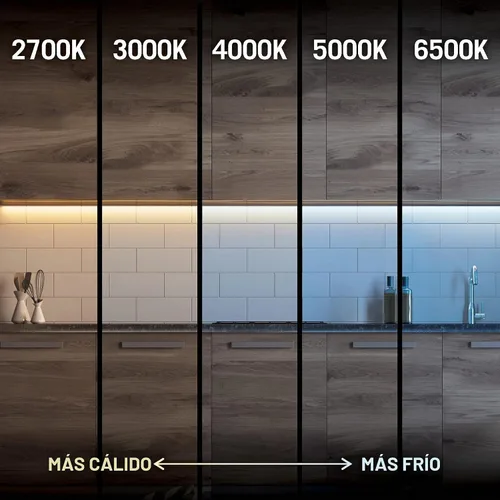 Vista 6 de Armacost Lighting RibbonFlex Pro - Tira de luces LED blancas de 24 V, 120 LED/m, 3000K, 32.8 pies 146250 Blanco suave