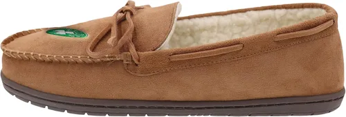 Vista 8 de FOCO Pantuflas tipo mocasín con logotipo del equipo de la NBA para hombre
