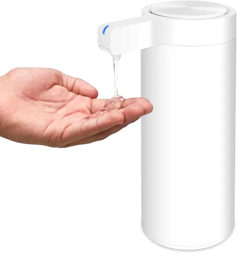 Vista 10 de Dispensador automático de jabón de acero inoxidable con sensor, dispensador de jabón infrarrojo, eléctrico, IPX5, impermeable, USB-C, sensor