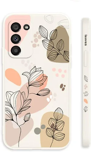 Vista 6 de Doowear Funda para Galaxy S20 FE para mujeres y niñas, protector de lente de cámara de hojas de plantas lindas, protector de lente de cámara de TPU