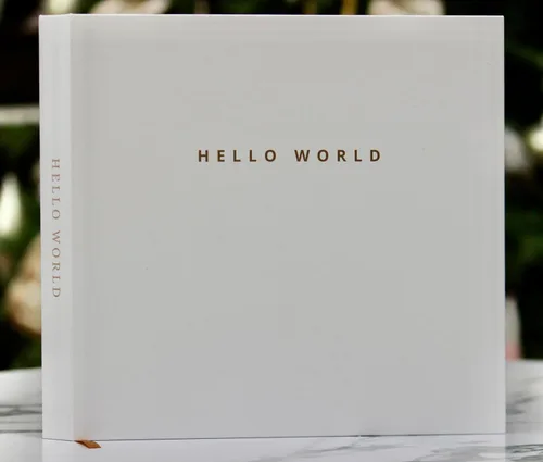 Vista 9 de Joss & Lac Gender Neutral Álbum de fotos minimalista para bebé niño o niña de los primeros 5 años - Un libro de hitos para registrar cada evento