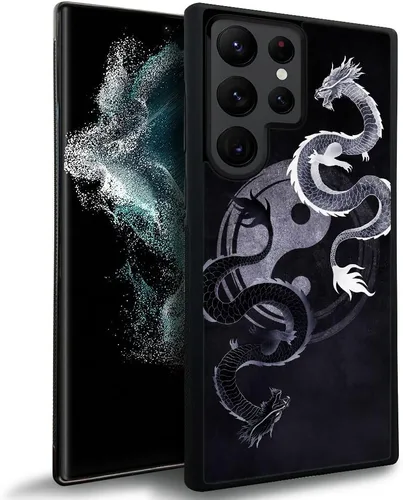 Vista 15 de Funda compatible con Samsung Galaxy S23 Ultra, fundas de teléfono de fútbol americano para hombres y mujeres, goma de silicona suave completa