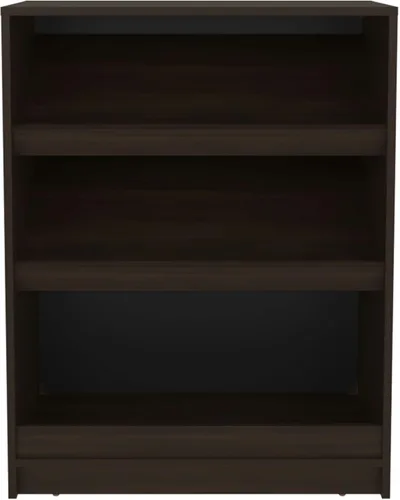 Vista 5 de Oatman Shoe Rack with Open Storage, Wengue