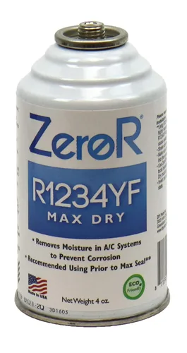 Vista 3 de ZeroR Kit de Reparación para Sistemas de Refrigeración R1234YF AC Máximo Sellado, Máximo Seco y Carga de Aceite