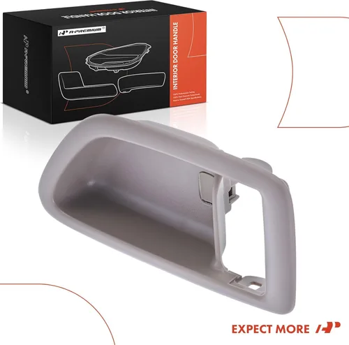 Vista 8 de A-Premium Bisel de manija de puerta interior del lado del conductor delantero o trasero izquierdo compatible con Toyota Tundra 2004-2006 Crew Cab