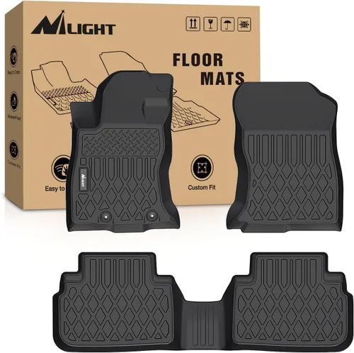 Vista 15 de Nilight Alfombrillas TPE para Subaru Outback Legacy 2010 2011 2012 2013 2014 para todo tipo de clima, ajuste personalizado, forros de piso