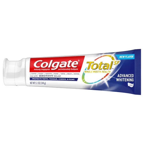 Vista 7 de Colgate. Pasta de dientes Total Whitening.