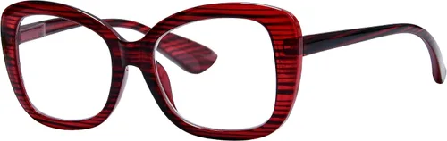 Vista 7 de Eyekepper Gafas de lectura elegantes para las mujeres de gran tamaño lectores - Negro +2.75