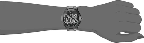 Vista 2 de Michael Kors MK3589 - Pista delgada Runway talla única Negro