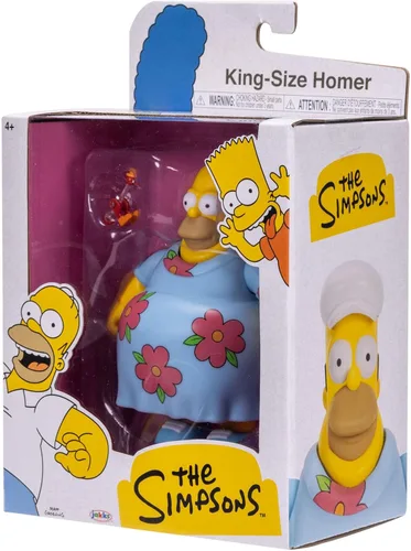 Vista 8 de The Simpsons - Figura de acción de Homer de 5 pulgadas