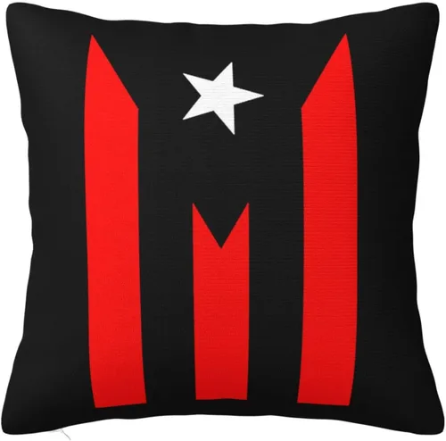 Vista 13 de Fundas de almohada con bandera puertorriqueña, fundas de almohada decorativas de 18 x 18 pulgadas, funda de almohada para decoración al aire libre