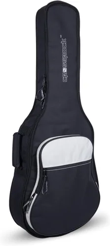 Vista 15 de Crossrock Mochila acolchada de 0.394 in estilo 4/4 bolsa de guitarra clásica (CRSG107CDG)