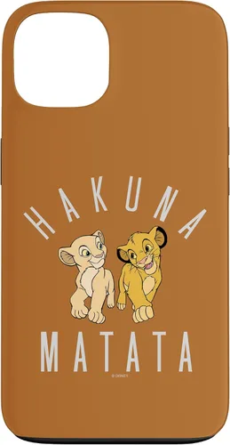Vista 7 de Funda para iPhone 13 Pro Max Disney The Lion King Simba y Nala Hakuna Matata