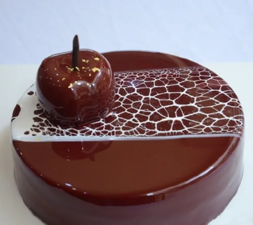 Vista 5 de Moldes de silicona en forma de cereza Herramientas de decoración de pasteles Utensilios para hornear Mousse de postre francés Molde para hornear
