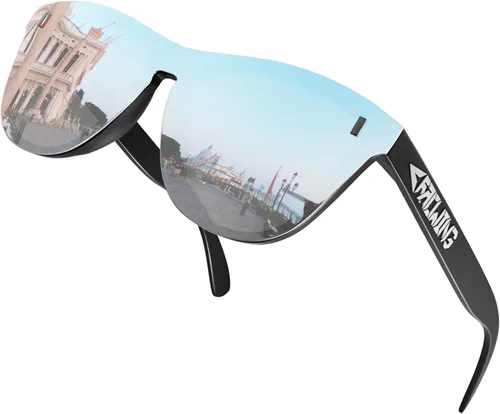 Vista 28 de ROCKNIGHT HD Polarized UV400 Protection Anti Glare Sunglasses TR90 Frame Lightweight Beach Driving
