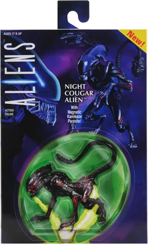 Vista 2 de NECA - Aliens - Kenner Night Cougar - Figura de acción de 7 pulgadas