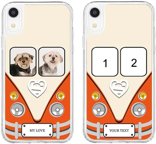 Vista 30 de Funda de teléfono personalizada para Apple iPhone 8 Plus iPhone 7 Plus, personalizada con foto, imagen, texto, imagen, diseño de imagen