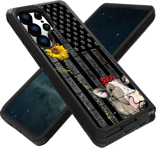Vista 69 de Diseñada para Galaxy A17 5G de 6.7 pulgadas, resistente, resistente y duradera, a prueba de golpes, híbrida de doble capa, funda protectora de doble