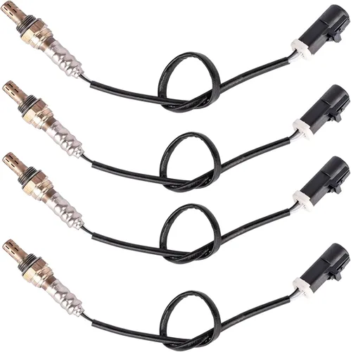 Vista 8 de 4 sensores O2 15717, sensor de oxígeno compatible con Ford para serie E compatible con Lincoln para Continental para Mazda para B4000 para Mercury