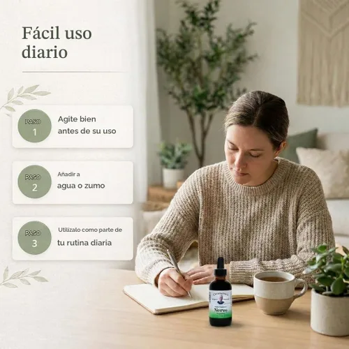 Vista 7 de Christopher's Original Formulas Fórmula nerviosa, suplemento herbario natural, 2 oz
