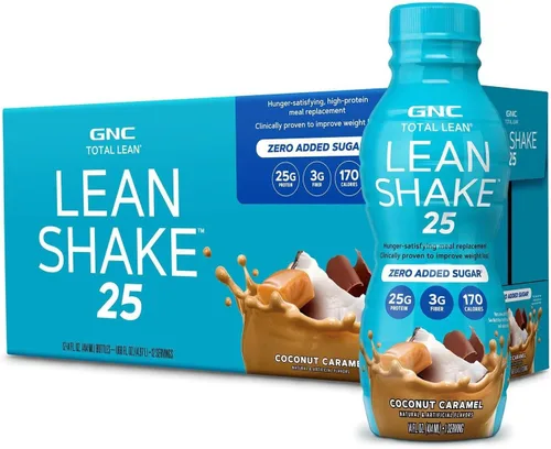 Vista 13 de GNC Total Lean Lean Shake 25 - Mantequilla de maní y chocolate (16 porciones)
